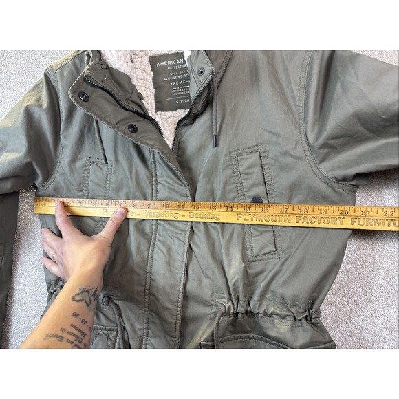 American Eagle Jacket Women's Small Type AE-177 Military Field Army Gorpcore EUC - Picture 9 of 10